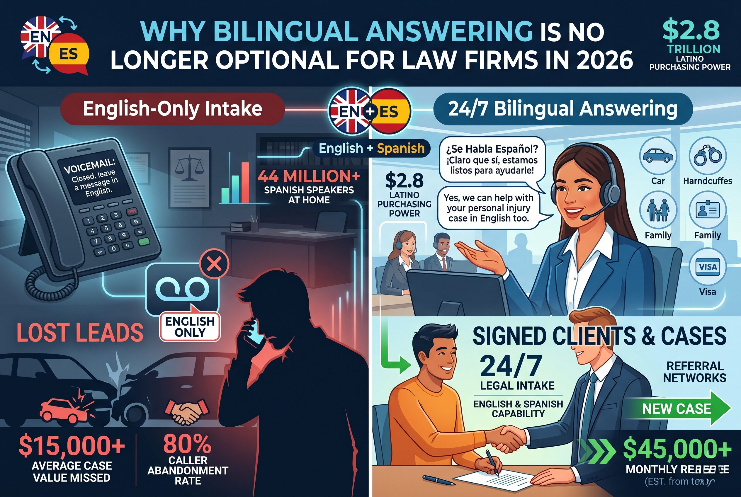Why Bilingual Answering Is No Longer Optional for Law Firms in 2026