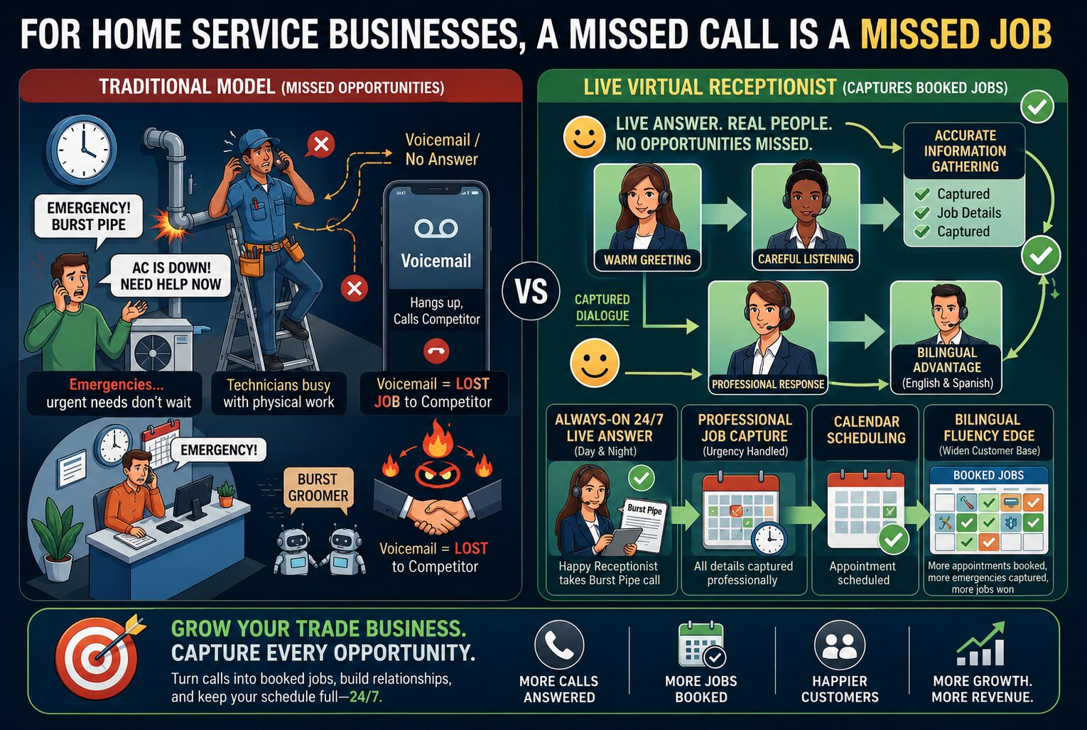 For Home Service Businesses, a Missed Call Is a Missed Job